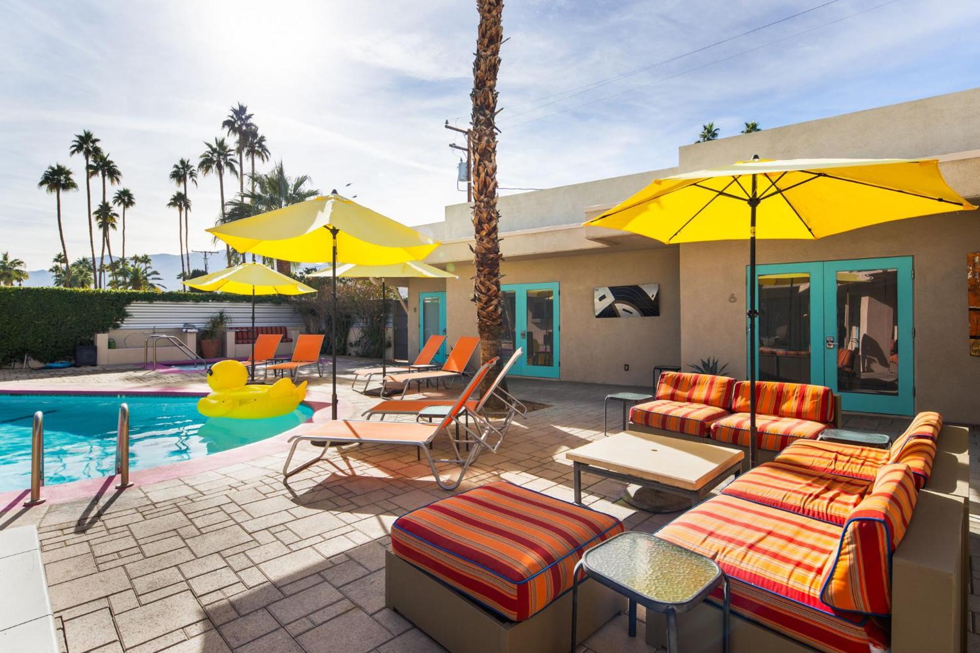 El Noa Noa Hotel Palm Springs Bagian luar foto