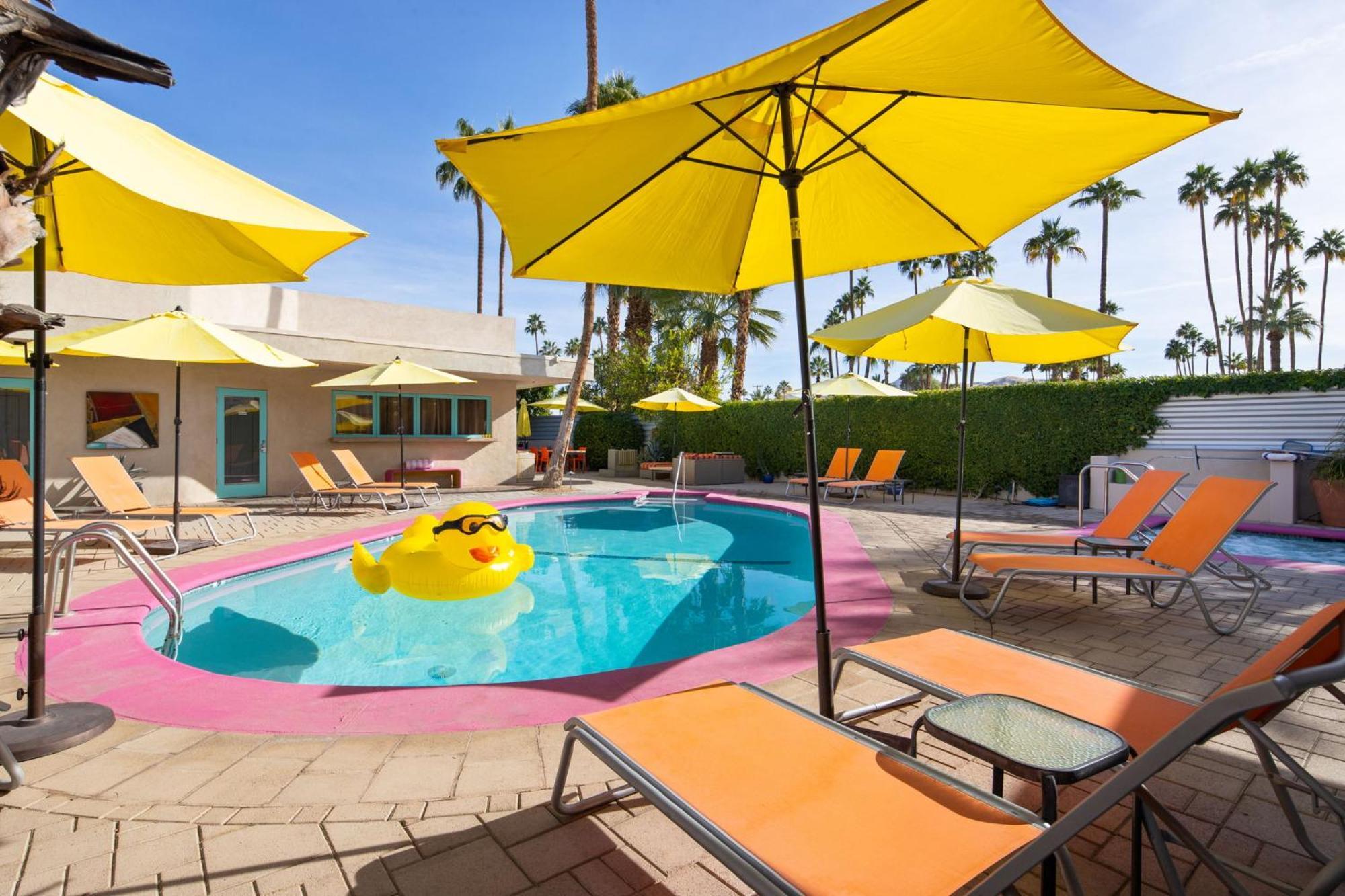 El Noa Noa Hotel Palm Springs Bagian luar foto