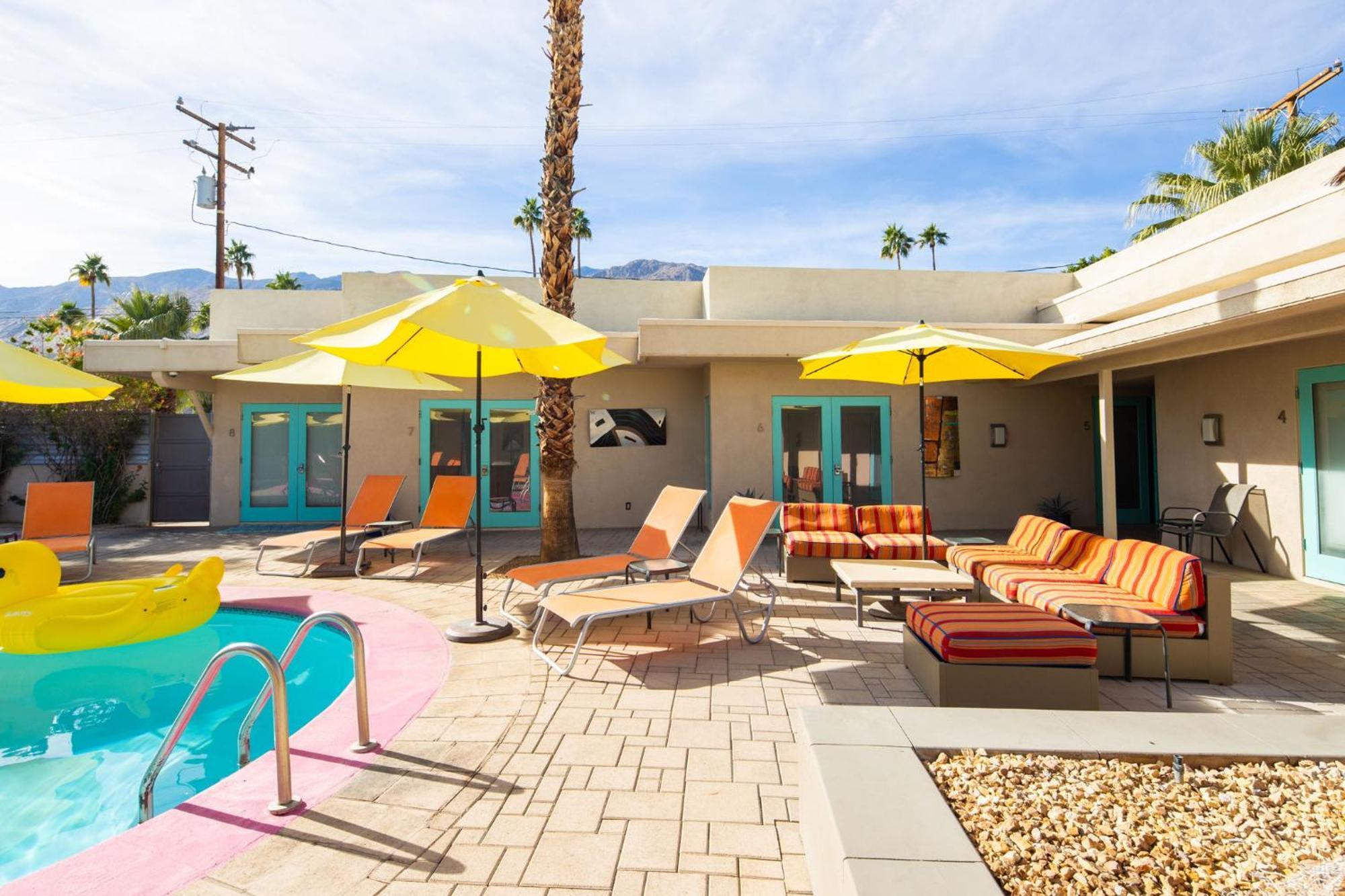 El Noa Noa Hotel Palm Springs Bagian luar foto