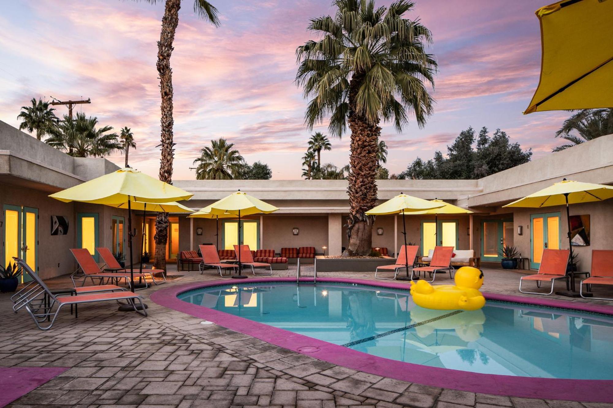 El Noa Noa Hotel Palm Springs Bagian luar foto