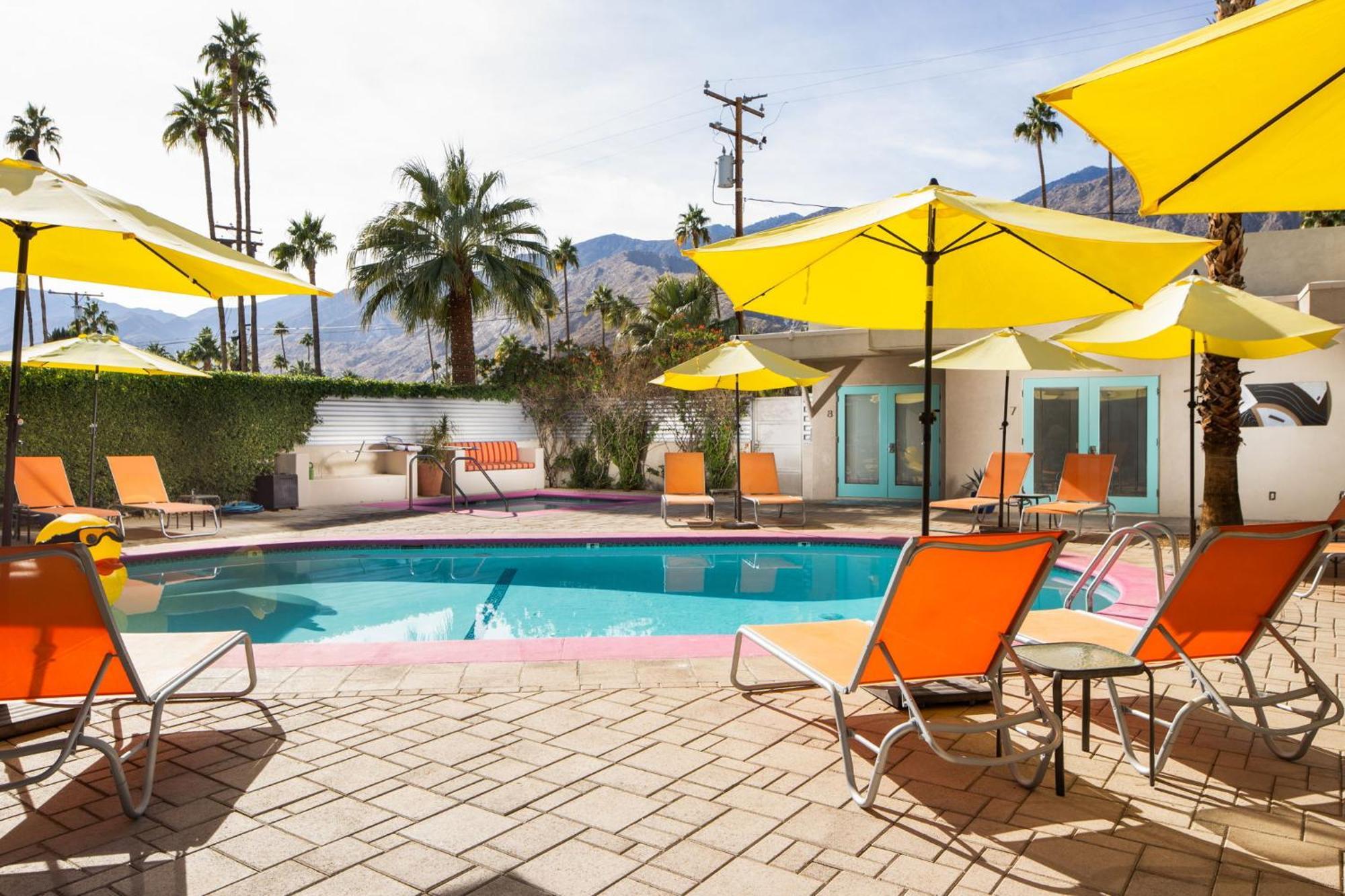 El Noa Noa Hotel Palm Springs Bagian luar foto